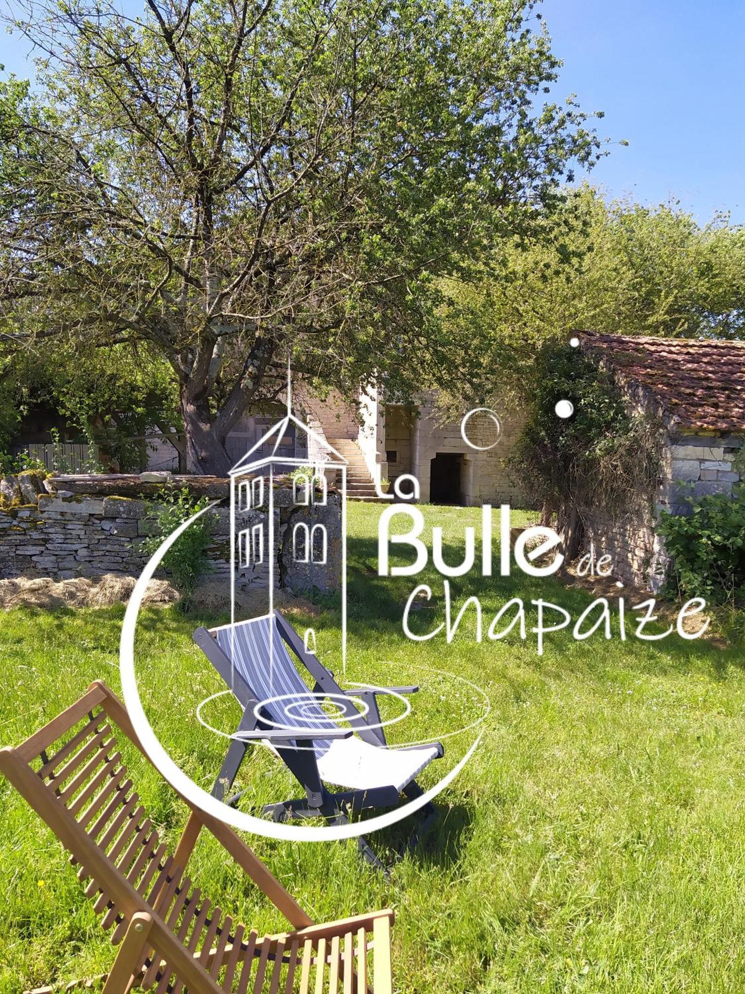 Villa La Bulle De Chapaize Exterior foto